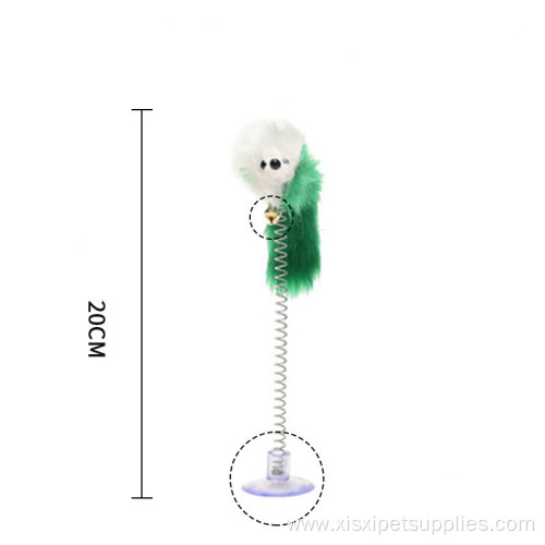 Wholesale spring color mouse toy interactive cat toy